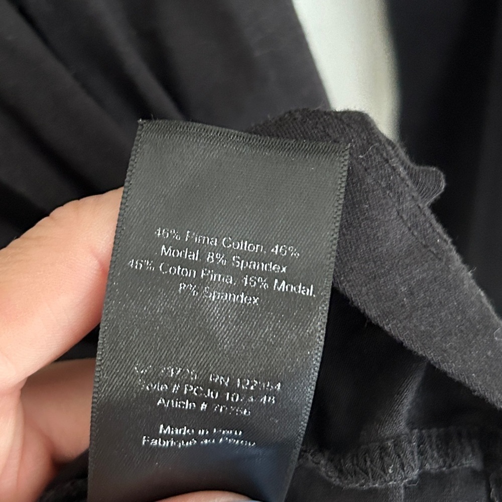 Aritzia BABATON Size Small long sleeve front twist - Picture 4 of 6